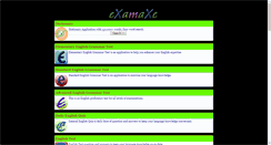 Desktop Screenshot of examaxe.com